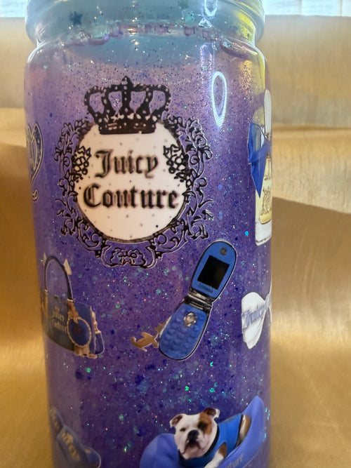 16oz juicy snow globe tumbler