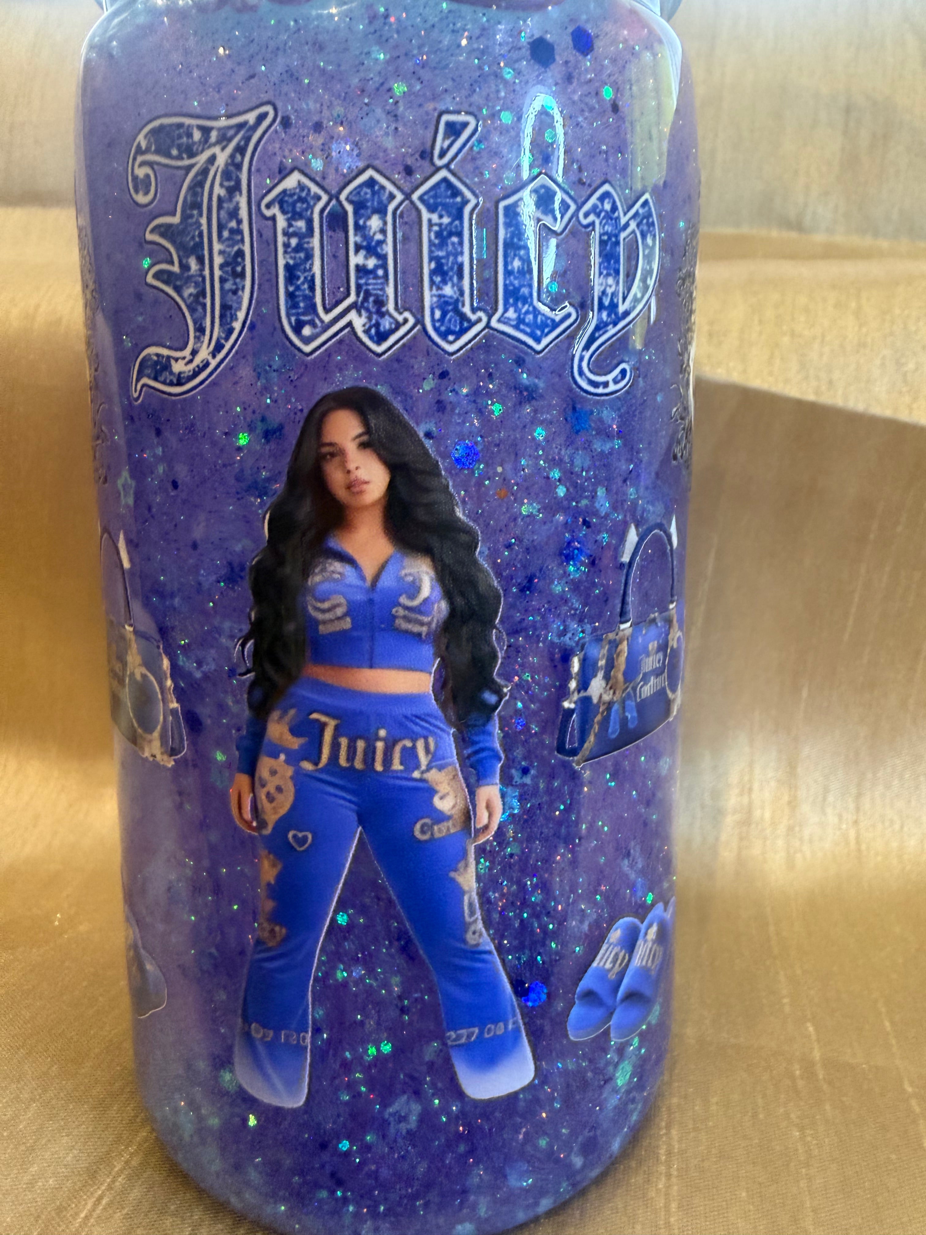 16oz juicy snow globe tumbler