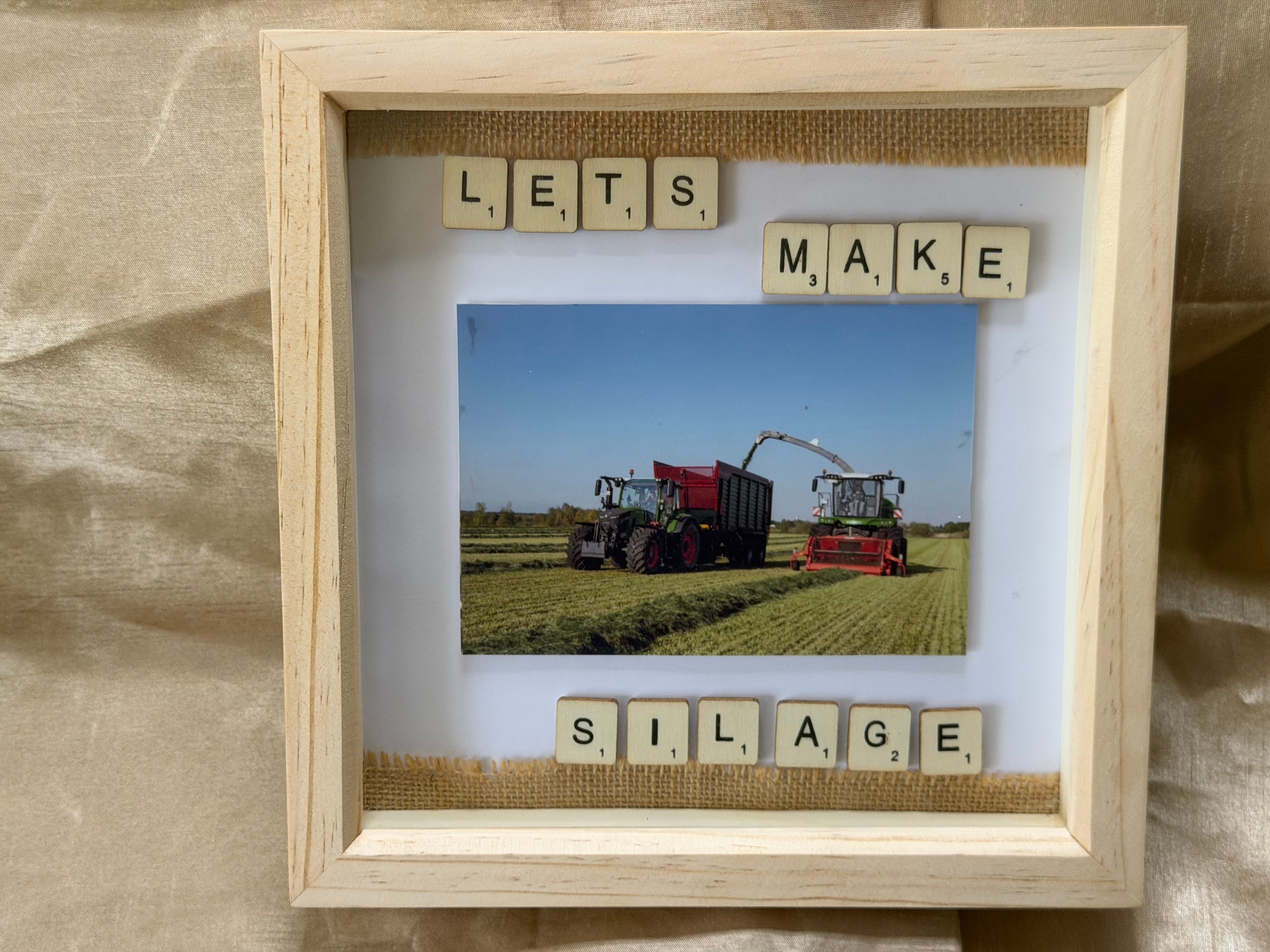 3d photo box let’s make silage