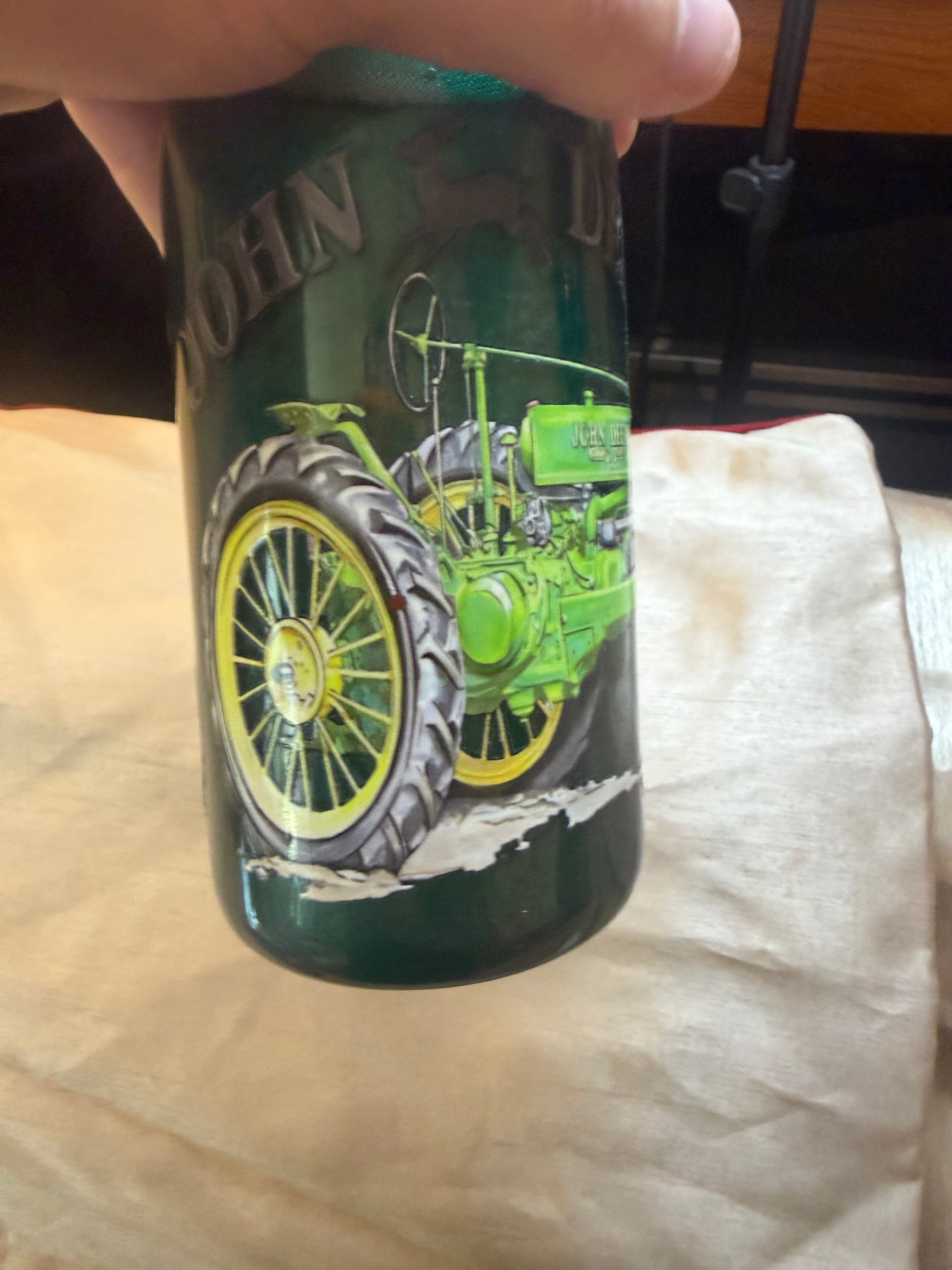16 oz John Deere tumbler