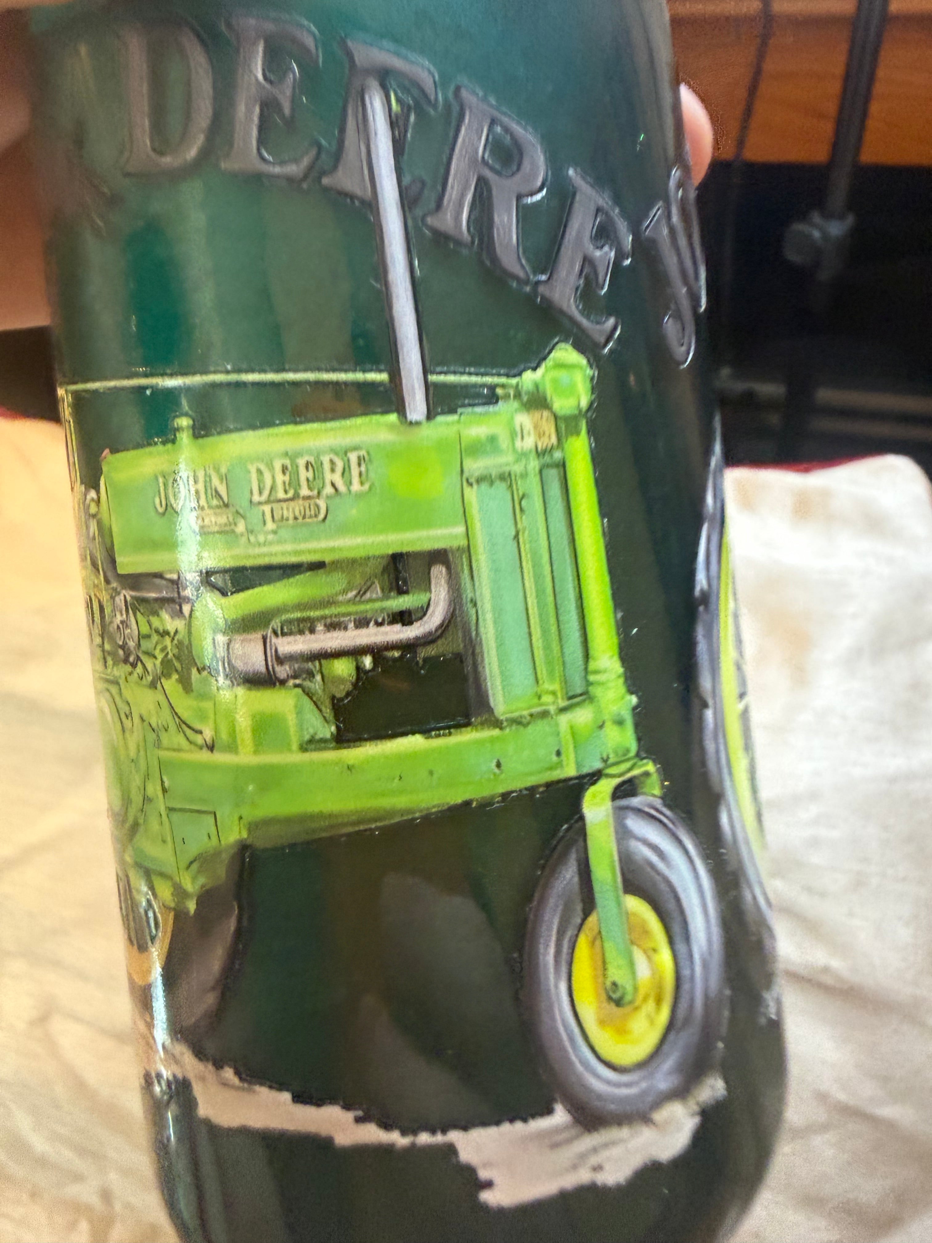 16 oz John Deere tumbler
